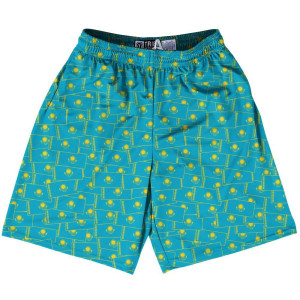 Tribe Kazakhstan Party Flags Lacrosse Shorts Made in USA - Light Blue Tribe Kazakhstan Party Flags Lacrosse Shorts Made in USA - Light Blue