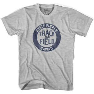 Hawaii State Finals Track and Field Womens Cotton T-shirt - Grey Heather