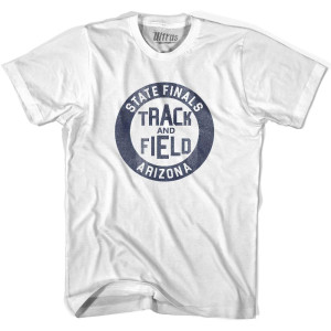 Arizona State Finals Track and Field Youth Cotton T-shirt - White Arizona State Finals Track and Field Youth Cotton T-shirt - White