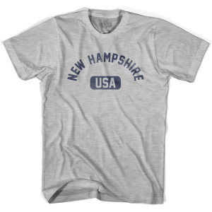 New Hampshire USA Youth Cotton T-shirt - Grey Heather New Hampshire USA Youth Cotton T-shirt - Grey Heather