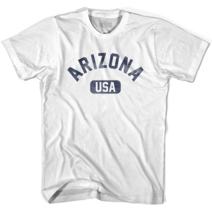 Arizona USA Youth Cotton T-shirt - White Arizona USA Youth Cotton T-shirt - White