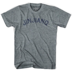 Jinjiang Vintage Womens Tri-Blend T-shirt - Athletic Grey Jinjiang Vintage Womens Tri-Blend T-shirt - Athletic Grey