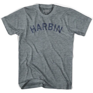 Harbin Vintage Womens Tri-Blend T-shirt - Athletic Grey