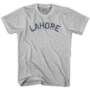 Lahore Vintage Adult Cotton T-shirt - Cool Grey
