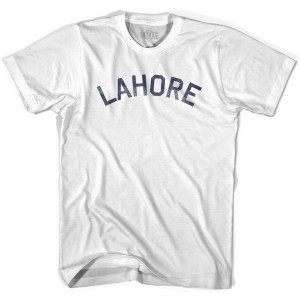 Lahore Vintage Youth Cotton T-shirt - White Lahore Vintage Youth Cotton T-shirt - White