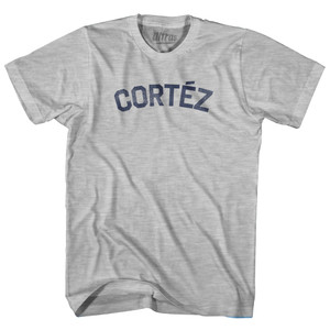 CORTE Z Womens Cotton Junior Cut T-Shirt - Grey Heather CORTE Z Womens Cotton Junior Cut T-Shirt - Grey Heather