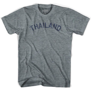 Thailand Vintage City Womens Tri-Blend T-shirt - Athletic Grey