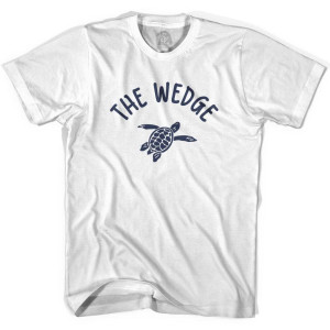 The Wedge Beach Sea Turtle Youth Cotton T-shirt - White The Wedge Beach Sea Turtle Youth Cotton T-shirt - White