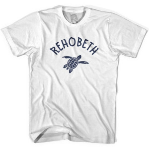 Rehobeth Beach Sea Turtle Youth Cotton T-shirt-White