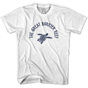 The Great Barrier Reef Beach Sea Turtle Youth Cotton T-shirt-White The Great Barrier Reef Beach Sea Turtle Youth Cotton T-shirt-White