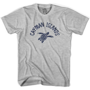 Cayman Islands Beach Sea Turtle Youth Cotton T-shirt - Grey Heather Cayman Islands Beach Sea Turtle Youth Cotton T-shirt - Grey Heather