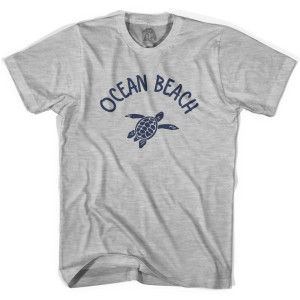 Ocean Beach Sea Turtle Youth Cotton T-shirt - Grey Heather Ocean Beach Sea Turtle Youth Cotton T-shirt - Grey Heather