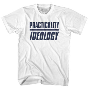 Practicality Ideology Youth Cotton T-shirt - White Practicality Ideology Youth Cotton T-shirt - White