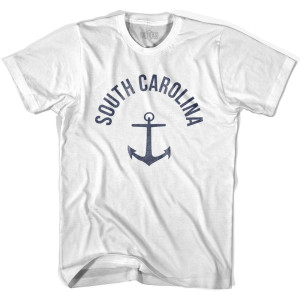 South Carolina State Anchor Home Cotton Youth T-shirt - White South Carolina State Anchor Home Cotton Youth T-shirt - White