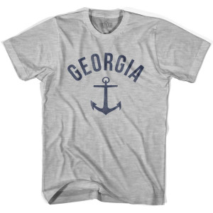 Georgia State Anchor Home Cotton Youth T-shirt - Grey Heather Georgia State Anchor Home Cotton Youth T-shirt - Grey Heather