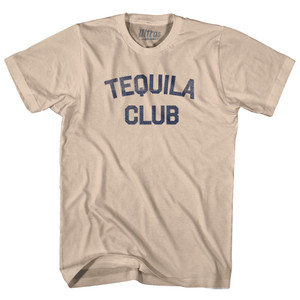 Tequila Club Adult Cotton T-shirt - Creme