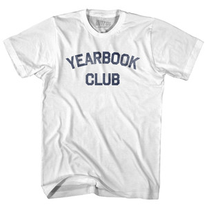 Yearbook Club Youth Cotton T-shirt - White