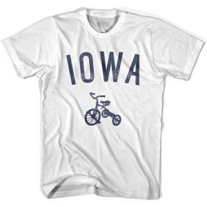 Iowa State Tricycle Youth Cotton T-shirt - White Iowa State Tricycle Youth Cotton T-shirt - White