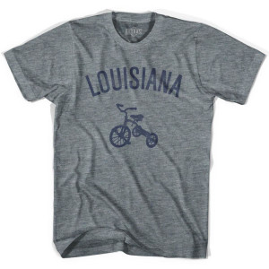Louisiana State Tricycle Youth Tri-Blend T-shirt - Athletic Grey Louisiana State Tricycle Youth Tri-Blend T-shirt - Athletic Grey