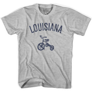 Louisiana State Tricycle Youth Cotton T-shirt - Grey Heather Louisiana State Tricycle Youth Cotton T-shirt - Grey Heather