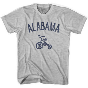 Alabama State Tricycle Youth Cotton T-shirt - Grey Heather Alabama State Tricycle Youth Cotton T-shirt - Grey Heather