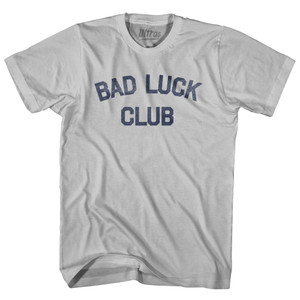 Bad Luck Club Adult Cotton T-shirt - Cool Grey