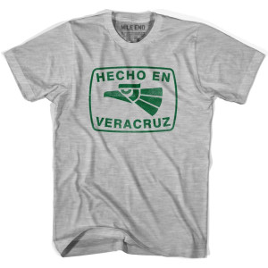 Hecho En Veracruz Vintage T-shirt-Adult - Grey Heather