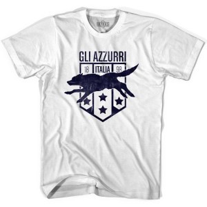 Ultras Italy Wolf Soccer T-shirt - White Ultras Italy Wolf Soccer T-shirt - White