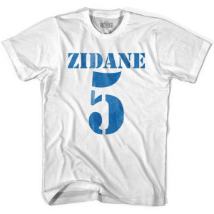 Ultras Zidane 5 Soccer T-shirt - White Ultras Zidane 5 Soccer T-shirt - White
