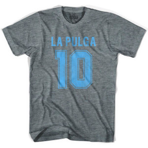 Ultras La Pulga 10 Soccer T-shirt - Athletic Grey Ultras La Pulga 10 Soccer T-shirt - Athletic Grey