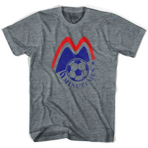 Ultras Boston Minutemen Soccer Ultras Soccer T-shirt - Athletic Grey Ultras Boston Minutemen Soccer Ultras Soccer T-shirt - Athletic Grey