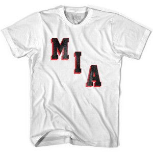 MIA Miracle Ultras Soccer T-shirt - White MIA Miracle Ultras Soccer T-shirt - White
