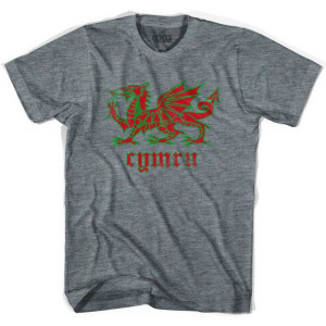 Ultras Wales Soccer T-shirt - Athletic Grey Ultras Wales Soccer T-shirt - Athletic Grey