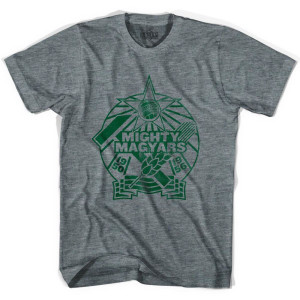 Ultras Hungary Mighty Magyars Soccer T-shirt - Athletic Grey Ultras Hungary Mighty Magyars Soccer T-shirt - Athletic Grey