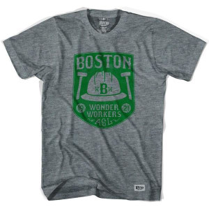 Boston Wonder Workers Soccer T-shirt - Athletic Grey Boston Wonder Workers Soccer T-shirt - Athletic Grey