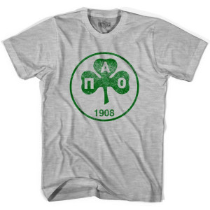 Ultras Vintage Panathinaikos Crest Ultras Soccer T-shirt - White Ultras Vintage Panathinaikos Crest Ultras Soccer T-shirt - White