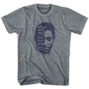 Ultras Deuce Face Burgandy Soccer T-shirt - Athletic Grey Ultras Deuce Face Burgandy Soccer T-shirt - Athletic Grey