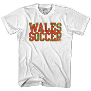 Wales Soccer Nations World Cup T-shirt - White Wales Soccer Nations World Cup T-shirt - White