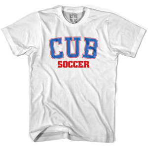 Cuba CUB Soccer Country Code T-shirt - White