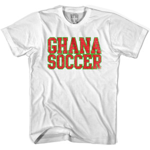 Ghana Soccer Nations World Cup T-shirt - White Ghana Soccer Nations World Cup T-shirt - White