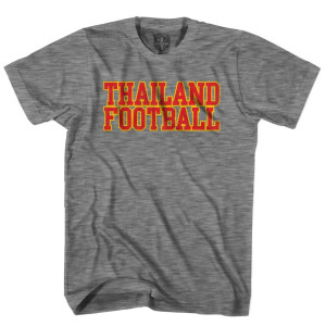 Thailand Football Nations T-shirt-Grey Heather