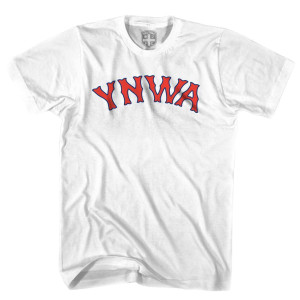 Liverpool YNWA Red Sox Inspired T-Shirt-White Liverpool YNWA Red Sox Inspired T-Shirt-White