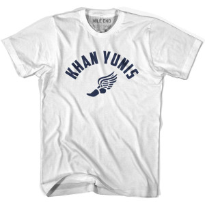 Khan Yunis Running Winged Foot Track T-shirt - White