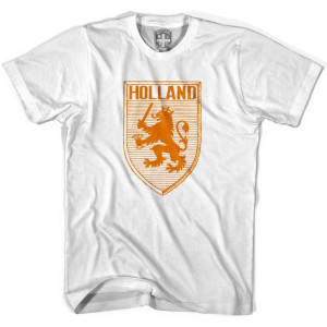 Holland Lion Shield T-shirt - White