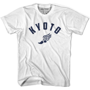 Kyoto Running Winged Foot Track T-shirt - White