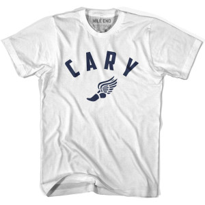 Cary Running Winged Foot Track T-shirt - White