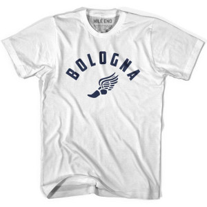 Bologna Running Winged Foot Track T-shirt - White