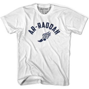 Ar-Raqqah Running Winged Foot Track T-shirt - White
