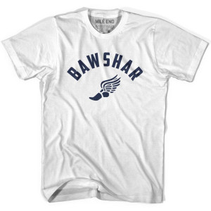 Bawshar Running Winged Foot Track T-shirt - White