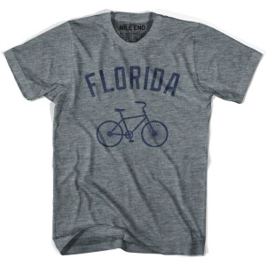Florida Vintage Bike T-shirt - Athletic Grey Florida Vintage Bike T-shirt - Athletic Grey